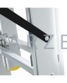 Drabina aluminiowa 3-elementowa DRA0002 6 szczebli PRO
