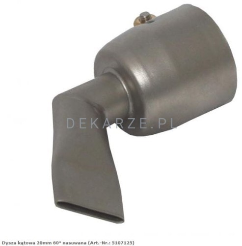 Dysza 20mm wygięta 60° Rion Herz/Leister