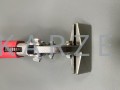 Cęgi kleszcze Malco S3R wygięte 80mm