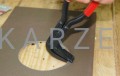 Cęgi dekarskie 90° wygięte 40mm Nirolook Stubai 282204NR