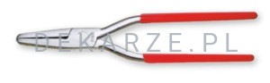 Szczypce blacharskie nierdzewne 240mm uchwyt PVC Stubai 280561
