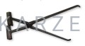 Cęgi dachowe proste 120mm Stubai 282312