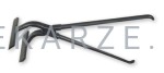 Cęgi dachowe 30° wygięte 160mm Stubai 282356