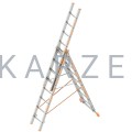 Drabina Layher Topic 1040 uniwersalna 3x12 szczebli