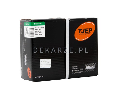 Gwoździe TJEP GR 28/63 pierścieniowe ocynkowane 834563