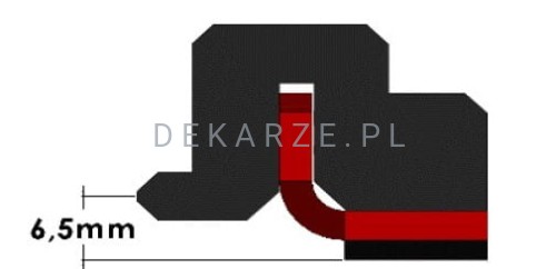 Adapter Clampine CL06 do montażu urządzeń na dachach z blachą panelową typu PD510