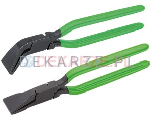 Zestaw cęgów dekarskich Freund proste i wygięte 60mm