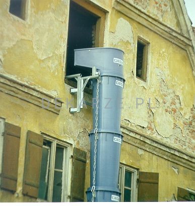 Montaż okienny do zsypów GEDA