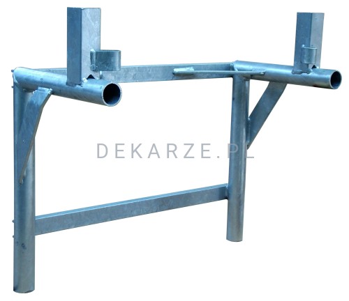 Stelaż do montażu zsypów GEDA na rusztowaniu